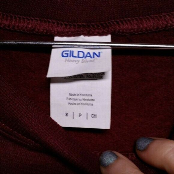 Dwight You Ignorant. . . The Office Burgundy Sweatshirt Small - Picture 2 of 4